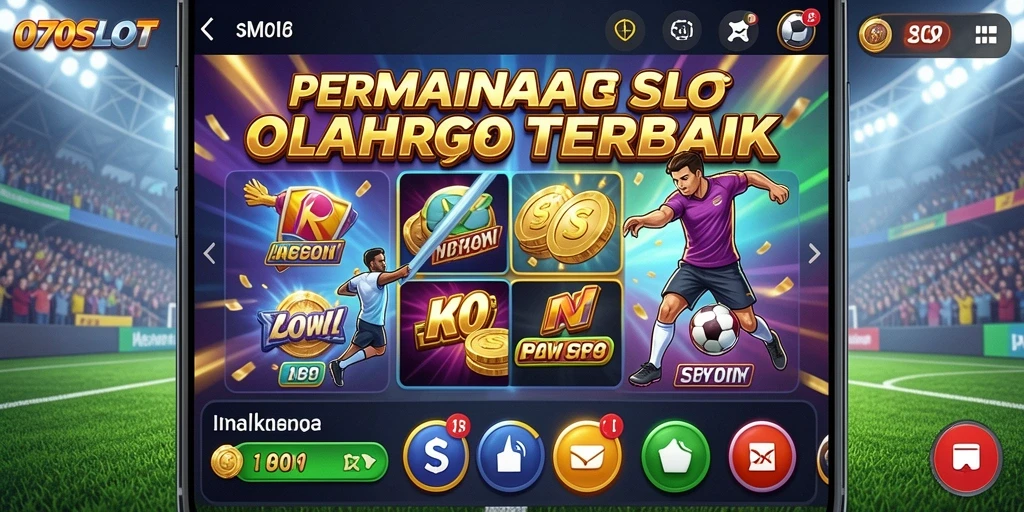 Tampilan gameplay Sports 070SLOT yang seru dan menarik.