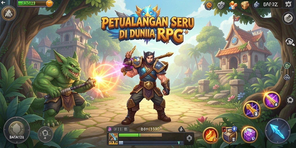 Tampilan menarik dari gameplay BATA123 yang penuh aksi.