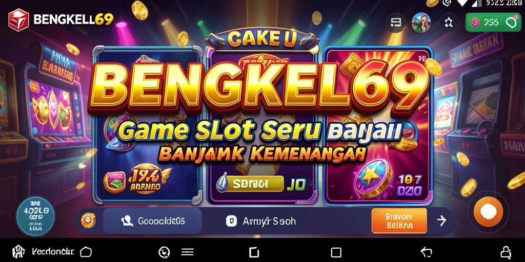 Tampilan gameplay BENGKEL69 yang seru dan mengasyikkan.