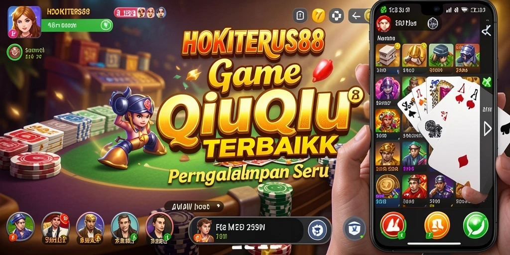 Screenshot gameplay QiuQiu HOKITERUS88 yang memukau.