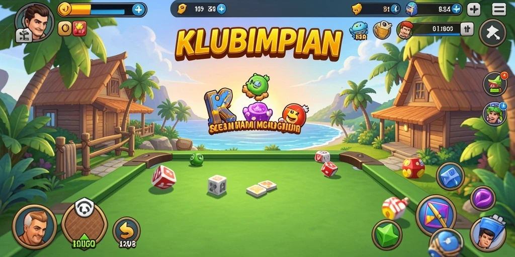 Menampilkan gameplay seru dan interaktif dari KLUBIMPIAN.