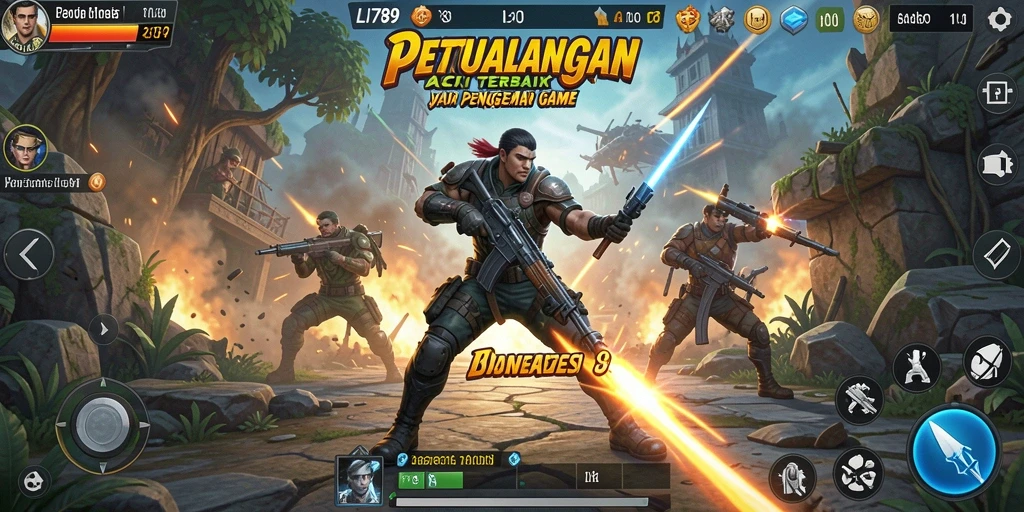 Screenshot gameplay LI789 menampilkan aksi mendebarkan dan grafis yang mengesankan.
