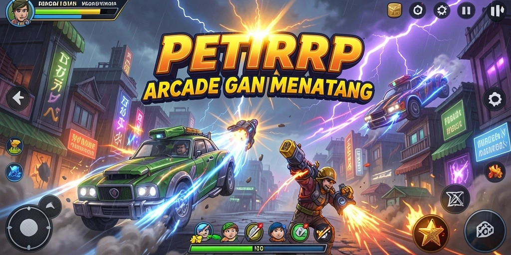 Tangkapan layar gameplay <strong>PETIRRP</strong> yang menampilkan tantangan seru dan grafis menarik.