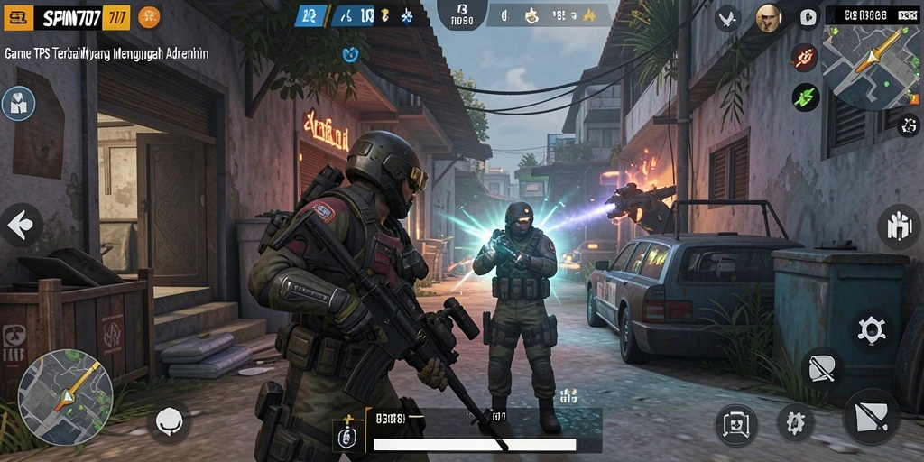 Gameplay SPIN707 yang menegangkan dan seru.