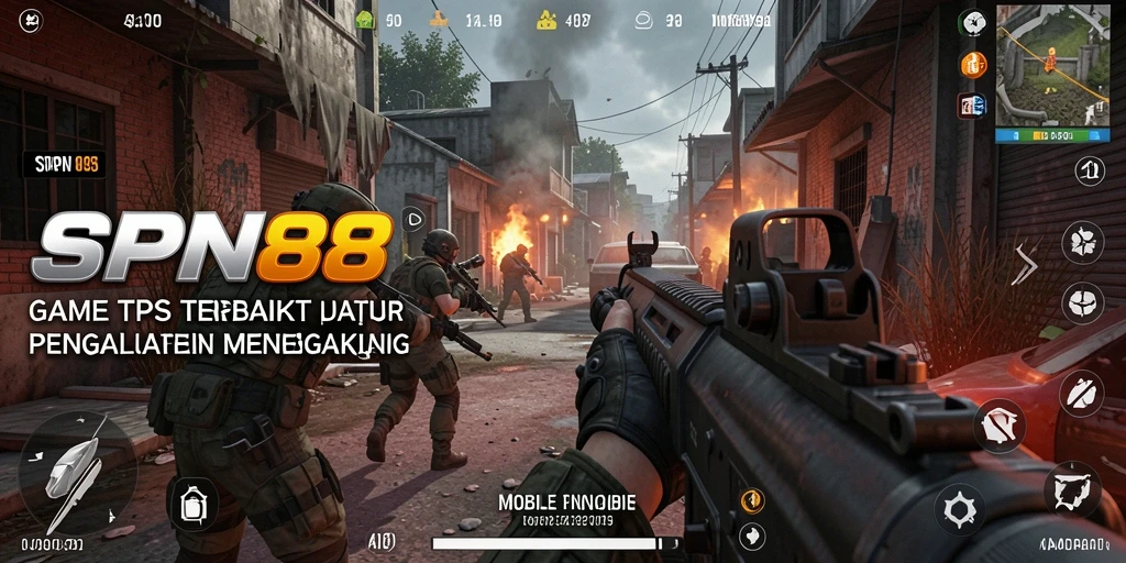 Gameplay mendebarkan dalam SPN88 dengan aksi TPS yang seru.