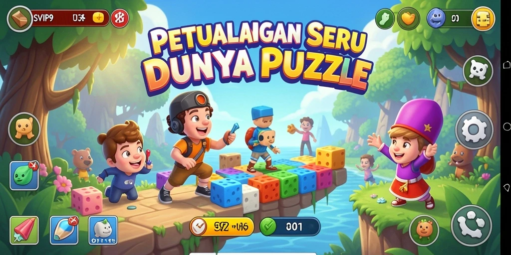 Tangkap layar menunjukkan gameplay seru SVIP9 dengan berbagai teka-teki menarik.