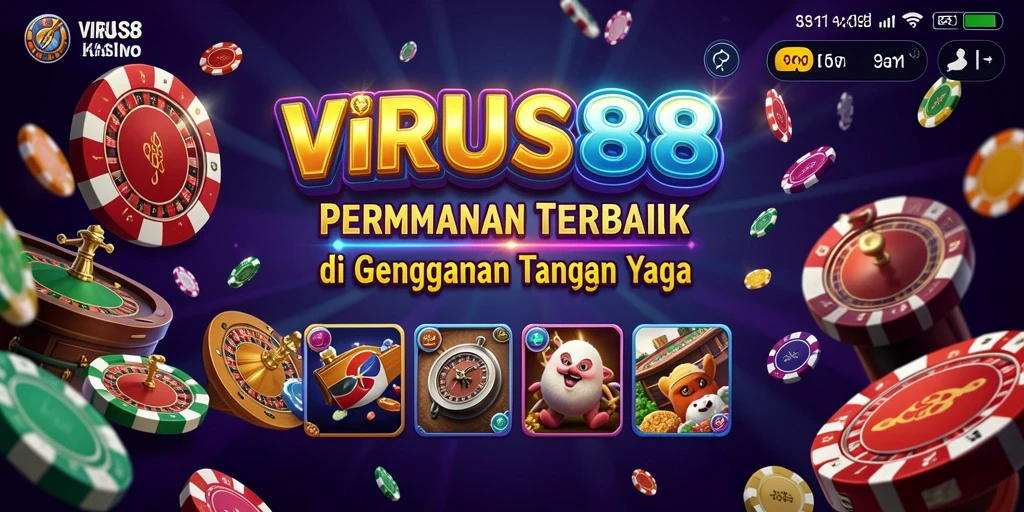 Screenshot gameplay VIRUS88 yang mengasyikkan dan penuh aksi.